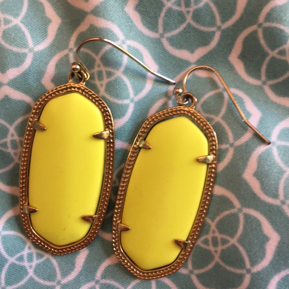 Kendra Scott Neon Rayne Necklace Elle Earrings Set - Picture 2 of 7